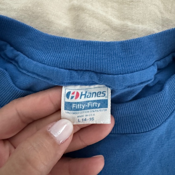 Vintage Hanes Barstow Junior Olympics Seoul 1988 Kids Tshirt Size Large (14-16) - Picture 5 of 6